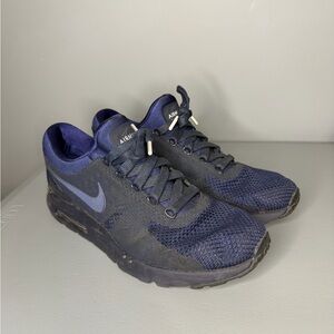 Nike Men's Dark Blue and Black Athletic Shoes